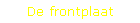 De frontplaat