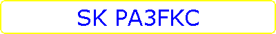 SK PA3FKC