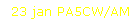 23 jan PA5CW/AM